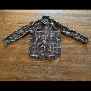 [g] George Long Sleeve Flannel Shirt XL
